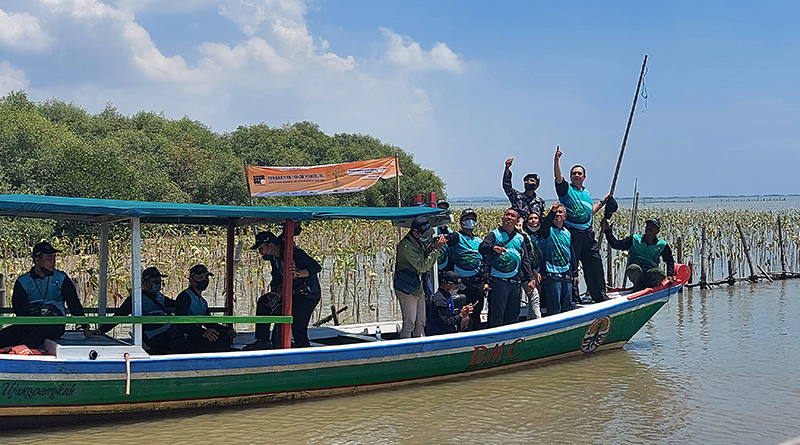 Peringati Hari Lingkungan Sedunia, Tanam Mangrove di Ujungpangkah Gresik