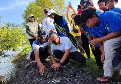 Mangrove Warrior Harley Ajak Puluhan Relawan Tanami Ribuan Mangrove di Wonorejo Mangrove Warrior Harley Ajak Puluhan Relawan Tanami Ribuan Mangrove di Wonorejo