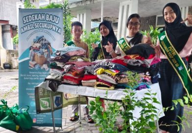 Aksi Anak-anak Surabaya Kurangi Sampah Tekstil Lewat Sedekah Baju Layak Pakai